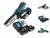 Makita DUC 150 RT2 Tronçonneuse d'elagage sans fil 18 V 15 cm Brushless + 2x batterie 5,0 Ah + kit chargeur