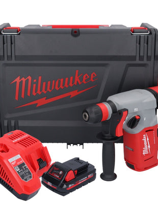 Milwaukee M18 BLHX-301X Marteau perforateur burineur sans fil 18 V 2,3 J Brushless + 1x Batterie 3,0 Ah + Ladegert + HD-Box