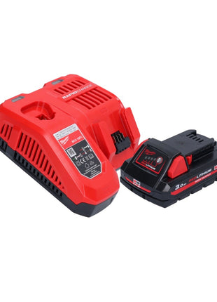 Martillo combinado a batería Milwaukee M18 BLHX-301X 18 V 2,3 J sin escobillas + 1x batería 3,0 Ah + cargador + caja HD