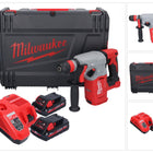 Milwaukee M18 BLHX-302X Marteau perforateur burineur sans fil 18 V 2,3 J Brushless + 2x Batterie 3,0 Ah + Ladegert + HD-Box