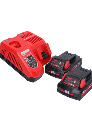 Martillo combinado a batería Milwaukee M18 BLHX-302X 18 V 2,3 J sin escobillas + 2x baterías 3,0 Ah + cargador + caja HD