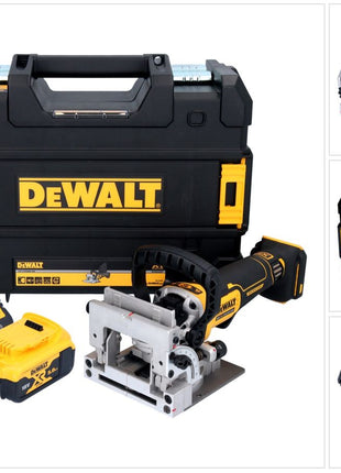 DeWalt DCW 682 P1T 18 V 102 x 20 mm sans balai + 1x batterie 5,0 Ah + chargeur + TSTAK