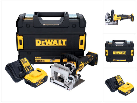 DeWalt DCW 682 P1T 18 V 102 x 20 mm sans balai + 1x batterie 5,0 Ah + chargeur + TSTAK