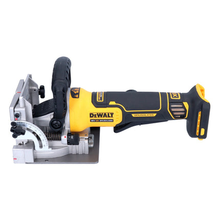 DeWalt DCW 682 NT Fraiseuse à lamelles sans fil 18 V 102 x 20 mm Brushless + 1x batterie Powerstack 5,0 Ah + TSTAK - sans chargeur