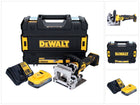 DeWalt DCW 682 H1T Fraiseuse à lamelles sans fil 18 V 102 x 20 mm sans balais + 1x batterie Powerstack 5,0 Ah + chargeur + TSTAK