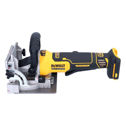 DeWalt DCW 682 H2T Fraiseuse sans fil pour chevilles plates 18 V 102 x 20 mm Brushless + 2x batterie Powerstack 5,0 Ah + chargeur + TSTAK