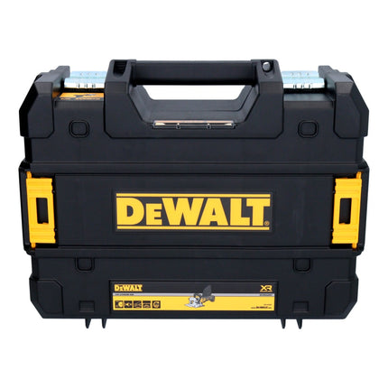 DeWalt DCW 682 H2T Fraiseuse sans fil pour chevilles plates 18 V 102 x 20 mm Brushless + 2x batterie Powerstack 5,0 Ah + chargeur + TSTAK