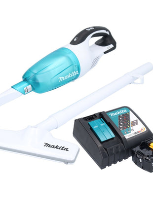 Makita DCL 181 FRG1WX Akku Staubsauger 18 V 53 mbar 0,65 L + 1x Akku 6,0 Ah + Ladegerät