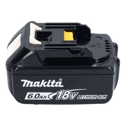 Makita DHS 900 G2U scie circulaire portative sans fil 36 V ( 2x 18 V ) 235 mm sans balais + 2x batterie 6,0 Ah + adaptateur Bluetooth - sans kit de chargement