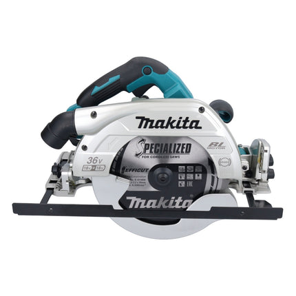 Makita DHS 900 RG2U scie circulaire portative sans fil 36 V ( 2x 18 V ) 235 mm Brushless + 2x batterie 6,0 Ah + chargeur + adaptateur Bluetooth