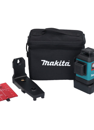 Makita SK 700 D batterie rechargeable laser multiligne rouge 12 V vitesse max. IP 54 10 m solo - sans batterie, sans chargeur