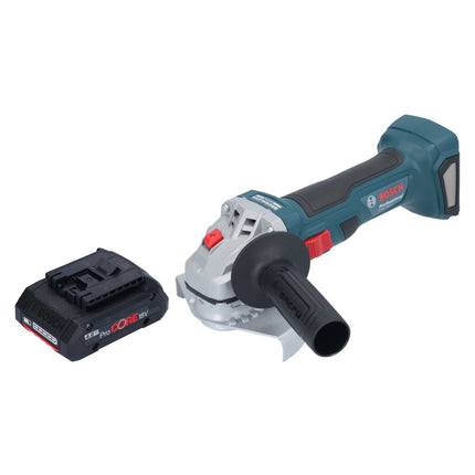 Bosch GWS 18V-7 Professional Meuleuse angulaire sans fil 18 V 125 mm Brushless + 1x batterie ProCORE 4,0 Ah - sans chargeur