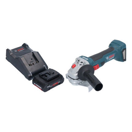 Bosch GWS 18V-7 Professional Meuleuse angulaire sans fil 18 V 125 mm Brushless + 1x batterie ProCORE 4,0 Ah + chargeur