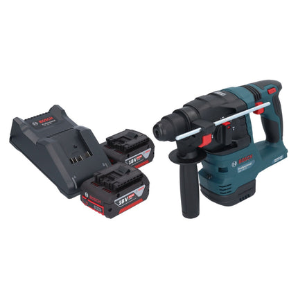 Bosch GBH 18V-22 Professional Marteau perforateur sans fil 18 V 1,9 J SDS Plus Brushless + 2x batterie 4,0 Ah + chargeur