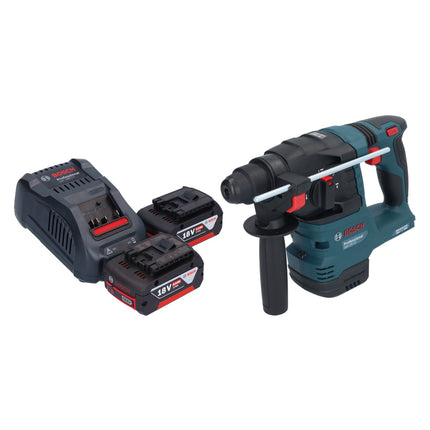 Bosch GBH 18V-22 Professional Marteau perforateur sans fil 18 V 1,9 J SDS Plus Brushless + 2x batterie 5,0 Ah + chargeur