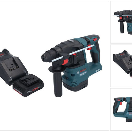 Bosch GBH 18V-22 Professional Marteau perforateur sans fil 18 V 1,9 J SDS Plus Brushless 1x batterie ProCORE 4,0 Ah + chargeur