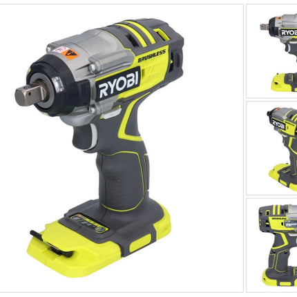 RYOBI R18IW7-0 ONE+ Clé à choc sans fil 18 V 270 Nm 1/2'' Brushless Solo ( 5133004220 ) - sans batterie, sans chargeur
