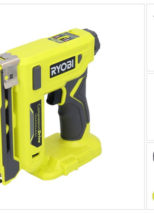 RYOBI R18ST50-0 ONE+ Agrafeuse sans fil 18 V 10 x 6 - 14 mm Solo ( 5133004496 ) - sans batterie, sans chargeur