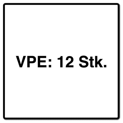 Makita E-17120-12 Disques à tronçonner INOX 125 x 1,0 x 22,23 mm A60V-BF 12 pièces en boîte