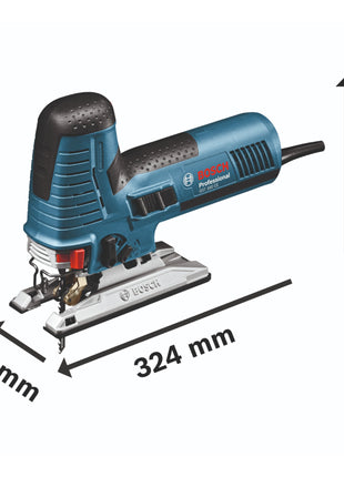 Bosch GST 160 CE Sierra de calar pendular profesional SDS 800 vatios (0601517000) + L-Boxx