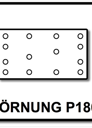 Festool Granat Schleifstreifen STF 80x133 P 180 GR 100 ( 497122 ) - Toolbrothers