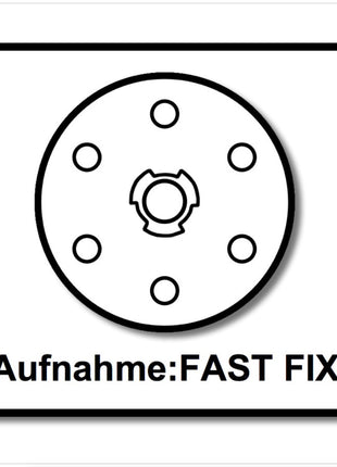 Festool Schleifteller ST-STF D150/17MJ-FX-H-HT 150 mm FastFix hart ( 496149 ) - Toolbrothers
