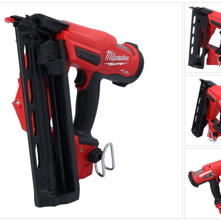 Milwaukee M18 FN16GA-0 Cloueur sans fil 18 V 32 - 64 mm Brushless Solo - sans batterie, sans chargeur de batterie