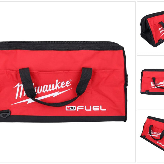 Sac à outils Milwaukee M18 FUEL 550 x 270 x 280 mm avec bandoulière rouge / noir