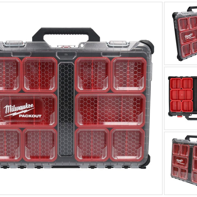Milwaukee PACKOUT Slim Organiser ( 4932471064 ) 64 x 500 x 414 mm IP65