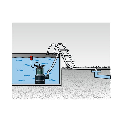 Metabo TPS 14000 S COMBI Pompe submersible combinée ( 0251400000 ) 770 watts débit 14000 l/h