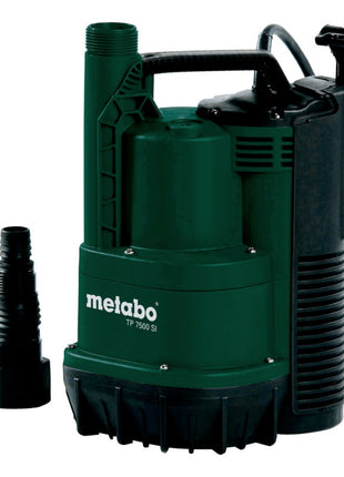 Metabo TP 7500 SI Pompe à eau claire immergée ( 0250750013 ) 300 Watt Débit 7500 l/h