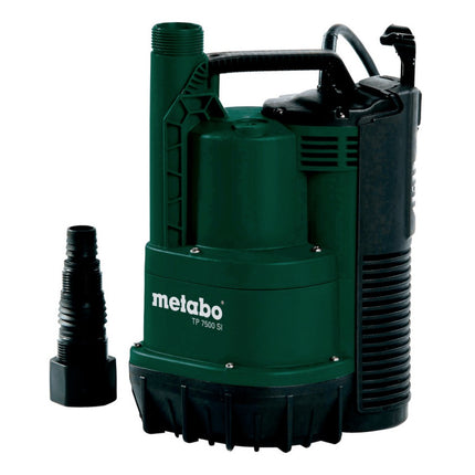 Metabo TP 7500 SI Pompe à eau claire immergée ( 0250750013 ) 300 Watt Débit 7500 l/h