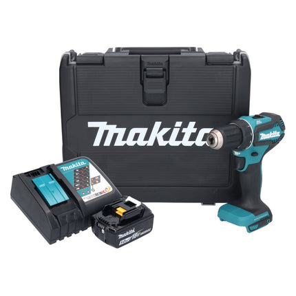 Makita DDF 485 RT Perceuse-visseuse sans fil 18 V 50 Nm Brushless 1x batterie 5,0 Ah + chargeur + Coffret