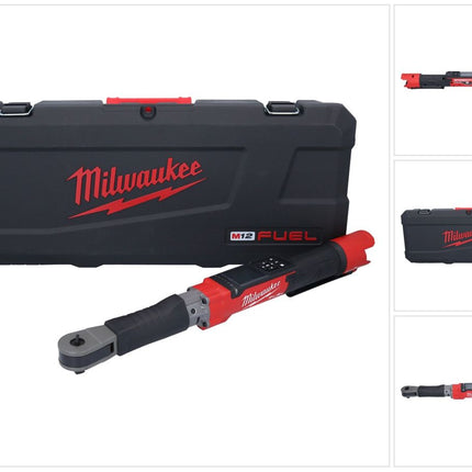 Clé dynamométrique numérique sur batterie Milwaukee M12 ONEFTR12-0C 12 V 1/2" 203,4 Nm (4933464969) brushless + coffret - sans batterie, sans chargeur