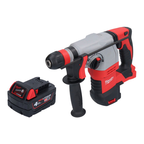 Marteau combiné à batterie Milwaukee M18 HD18HX-401 18 V 2,4 J + 1x batterie 4,0 Ah - sans chargeur