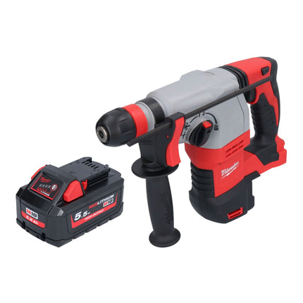 Marteau combiné à batterie Milwaukee M18 HD18HX-551 18 V 2,4 J + 1x batterie 5,5 Ah - sans chargeur