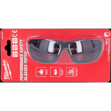 Milwaukee Performance Tinted Safety Glasses Lunettes de protection ( 4932471884 ) version getnte