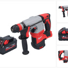 Marteau combiné à batterie Milwaukee M18 HD18HX-801 18 V 2,4 J + 1x batterie 8,0 Ah - sans chargeur
