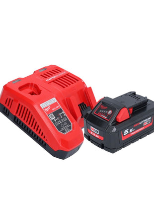 Clavadora a batería Milwaukee M18 FN15GA-551X 18 V sin escobillas 32 - 64 mm + 1x batería 5,5 Ah + cargador + caja HD