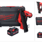 Cloueur sur batterie Milwaukee M18 FN15GA-801X 18 V sans balais 32 - 64 mm + 1x batterie 8,0 Ah + boîtier HD - sans chargeur