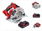 Sierra circular a batería Milwaukee M18 BLCS66-301 18 V 190 mm sin escobillas + 1x batería 3,0 Ah - sin cargador