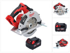 Scie circulaire à batterie Milwaukee M18 BLCS66-501 18 V 190 mm sans balais + 1x batterie 5,0 Ah - sans chargeur