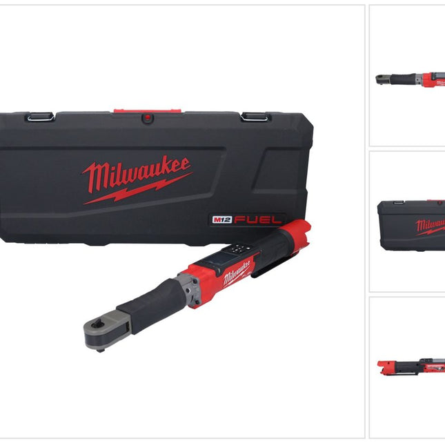Milwaukee M12 ONEFTR38-0C Clé dynamométrique numérique sans fil 12 V 135,6 Nm 3/8″ ( 4933464966 ) Brushless + coffret - sans batterie, sans chargeur