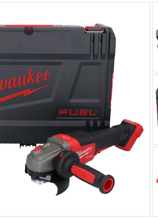 Meuleuse d'angle sur batterie Milwaukee M18 FHSAG125XPDB-0X 18 V 125 mm brushless (4933471078) + boîtier HD - sans batterie, sans chargeur