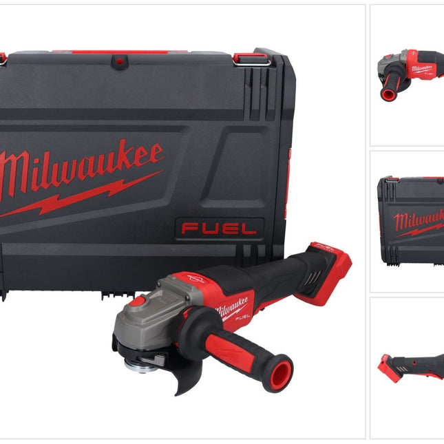 Meuleuse d'angle sur batterie Milwaukee M18 FHSAG125XPDB-0X 18 V 125 mm brushless (4933471078) + boîtier HD - sans batterie, sans chargeur