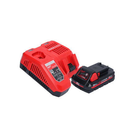 Milwaukee M18 FRAD2-301 Perceuse d'angle sans fil 18 V 122 Nm Brushless + 1x batterie 3,0 Ah + chargeur
