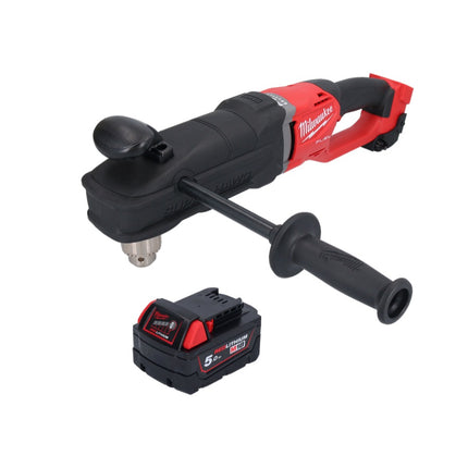 Milwaukee M18 FRAD2-501 Perceuse d'angle sans fil 18 V 122 Nm Brushless + 1x batterie 5,0 Ah - sans chargeur