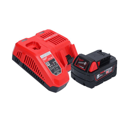 Milwaukee M18 FRAD2-501 perceuse d'angle sans fil 18 V 122 Nm Brushless + 1x batterie 5,0 Ah + kit chargeur