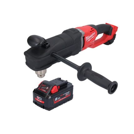 Milwaukee M18 FRAD2-801 Perceuse d'angle sans fil 18 V 122 Nm Brushless + 1x batterie 8,0 Ah - sans chargeur