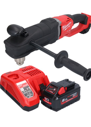 Taladro angular a batería Milwaukee M18 FRAD2-801 18 V 122 Nm sin escobillas + 1x batería 8,0 Ah + cargador